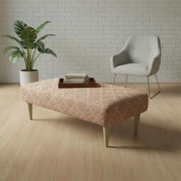 Rackhams Fixed Top Rectangular Ottoman – Firm Support Seating - istools UK -  30 x 20 Inches (76 x 51cm) - thumbnail 4