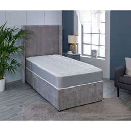 Rackhams Twilight Hybrid Mattress - Soft Firmness Plush Comfort - Grey - 1 - 3ft Single Mattress (90cm x 190cm) - thumbnail 4