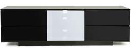 "Rackhams AVITUS ULTRA Remote Friendly Beam-Thru Premium Black with 4-Black Drawers 32""-65"" Flat Screen TV Cabinet" - thumbnail 6