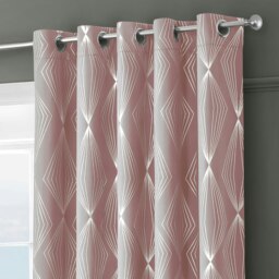Rackhams Onyx Thermal Blackout Ready Made Eyelet Curtains - 117cm x 137cm - Ochre - thumbnail 5