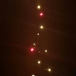 Rackhams 750 LED 18.7m Premier TreeBrights Indoor Outdoor Christmas Multi Function Mains Operated String Lights with Timer in  Red & Gold - thumbnail 5
