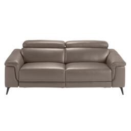 Rackhams Relax sofa in mink leather 6105/6106 - 215 x 103 x 99 - 3 - thumbnail 6