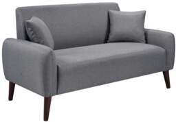 Rackhams Zamora Grey Linen Sofa Set - 3 Seater Sofa Only - thumbnail 3