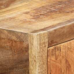 Rackhams Console Table Gold 90x30x75 cm Solid Reclaimed Wood - thumbnail 5
