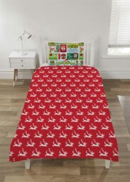 Rackhams The Grinch 12 Days of Christmas Duvet Cover Set Bedding - Green - Single - thumbnail 2
