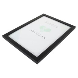 Rackhams Modern and Chic Black Veneer Wood Effect A4 Certificate Frame for Wall or Table - thumbnail 4