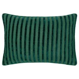 Rackhams Giyla Chenille Cushion Cover - Teal - 35cm x 50cm - Teal - 100% Polyester - thumbnail 2