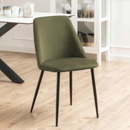 Rackhams Ines Dining Chair in Olive Green Set of 4 - 1 - thumbnail 6