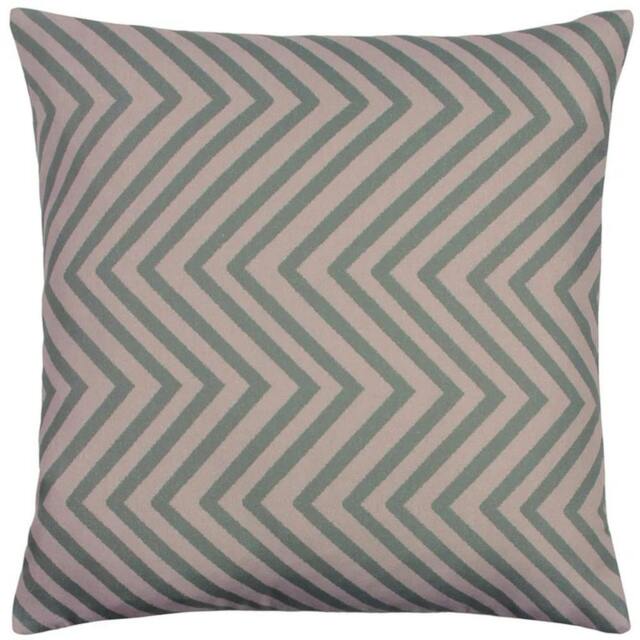 Rackhams Recycled Cushion Cover - Blush/Grey - 43cm x 43cm - Blush/Grey - 100% Mixed - image 1