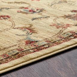 Rackhams Riley-Vintage Beige Brown Green Traditional Boho Rug - 200 x 290 cm - thumbnail 3