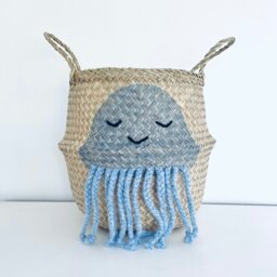 Rackhams Blue Jellyfish Basket - Large
