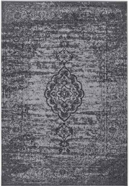 Rackhams Velours Méridional Grey Rug - Oriental Look - 235X320 cm - image 1