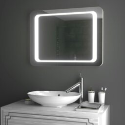 Rackhams Rectangle LED Illuminated Bathroom Mirror