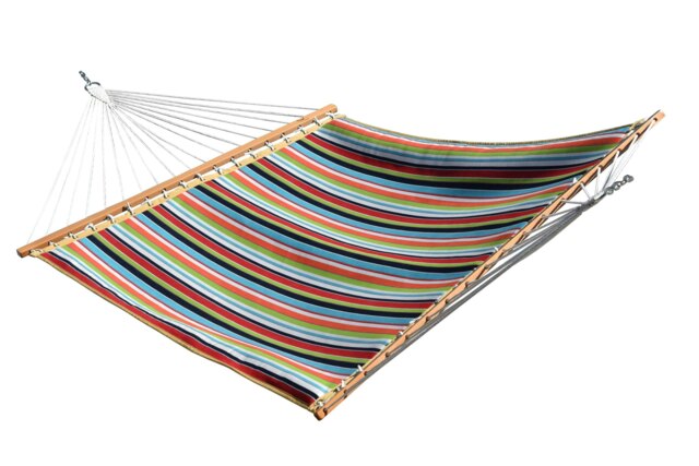 Rackhams Sunbrella Quilted Hammock - Double (Carousel Confetti)