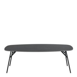 Rackhams Caracas Coffee Table in Black - 1 - Ceramic Black - Black - thumbnail 3