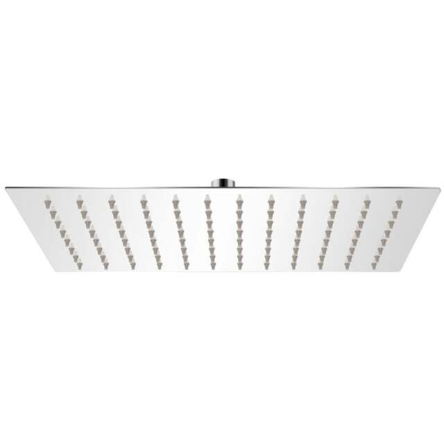Rackhams Rain Shower Head Stainless Steel 20x30 cm Rectangular - Stainless steel - image 1