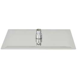 Rackhams Rain Shower Head Stainless Steel 20x30 cm Rectangular - Stainless steel - thumbnail 3