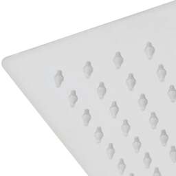 Rackhams Rain Shower Head Stainless Steel 20x30 cm Rectangular - Stainless steel - thumbnail 5