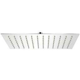Rackhams Rain Shower Head Stainless Steel 20x30 cm Rectangular - Stainless steel - thumbnail 1