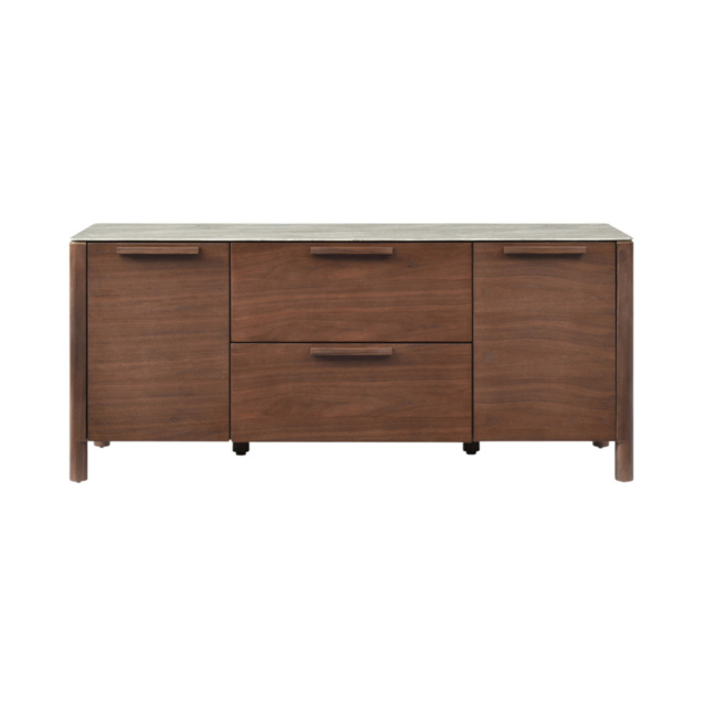 Rackhams Willow TV Unit - Timber Tobacco - Timber Tobacco - image 1