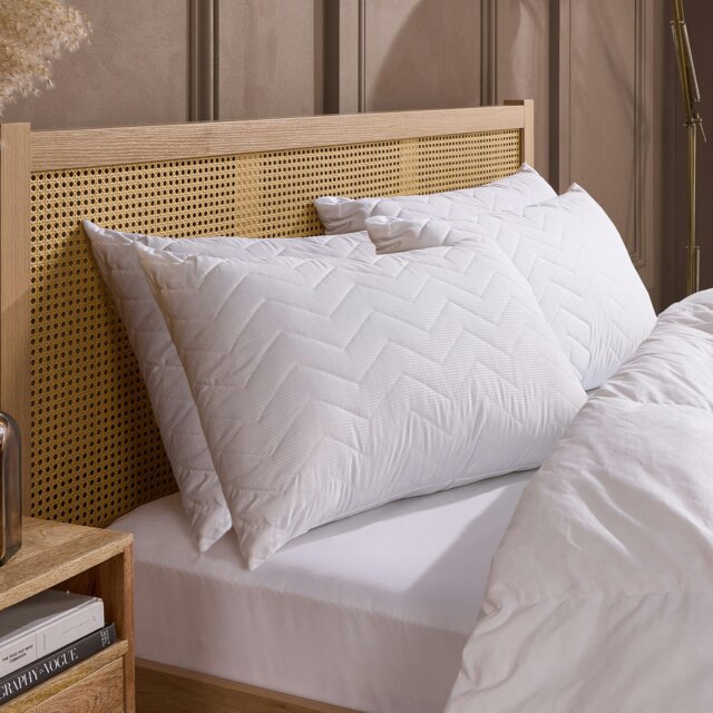 Rackhams Scandi Rebound Firm Support Pillow - 4 - image 1