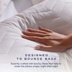 Rackhams Scandi Rebound Firm Support Pillow - 4 - thumbnail 4