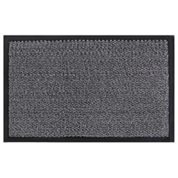 Rackhams Heavy Duty Commodore Backed Barrier Door Floor Mat, Grey, 40x60cm - thumbnail 2