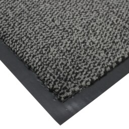 Rackhams Heavy Duty Commodore Backed Barrier Door Floor Mat, Grey, 40x60cm - thumbnail 3
