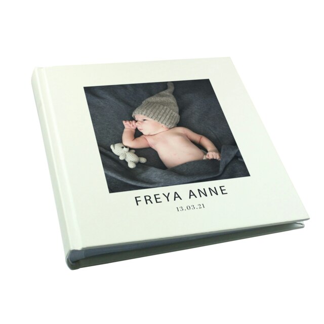 Rackhams Personalised Photo Upload Square Photo Album - image 1