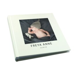 Rackhams Personalised Photo Upload Square Photo Album - thumbnail 1