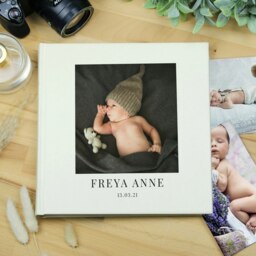 Rackhams Personalised Photo Upload Square Photo Album - thumbnail 4