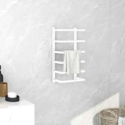 Rackhams Towel Rack White 24x12x48 cm Steel - thumbnail 1