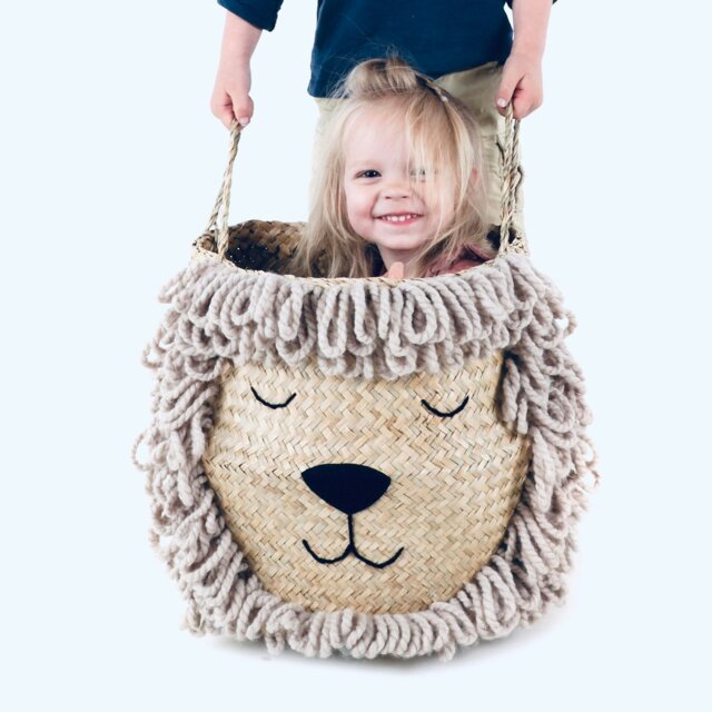 Rackhams Natural Lion Basket - Extra Large - image 1