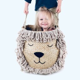 Rackhams Natural Lion Basket - Extra Large