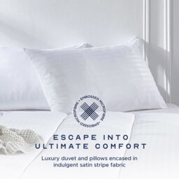 Rackhams Luxurious Hotel Duvet, 2 Medium Pillows - King - 4.5 - thumbnail 2