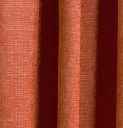 "Rackhams Orange Plain Thermal Room Darkening Energy Saving Tape Top Curtains For Living Rooms & Bedrooms - 46"" (117cm) Width x 90"" (229cm) Drop" - thumbnail 3