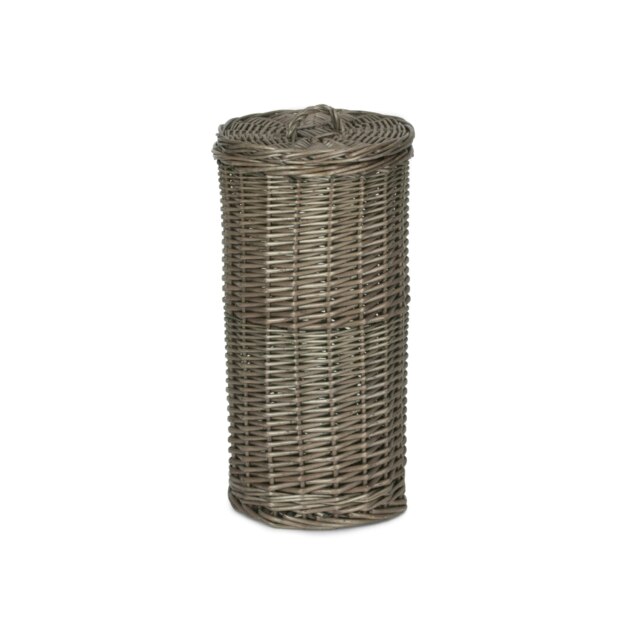Rackhams 3 Toilet Roll Holder Round Wicker Holder - image 1