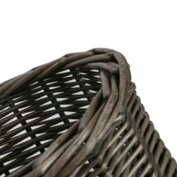 Rackhams 3 Toilet Roll Holder Round Wicker Holder - thumbnail 4