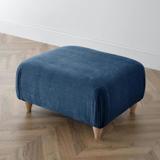 Rackhams The Swift Footstool - Navy - image 1