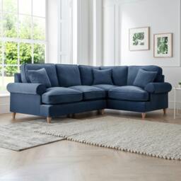 Rackhams The Bromfield Right Hand Corner Sofa - Emerald - thumbnail 6