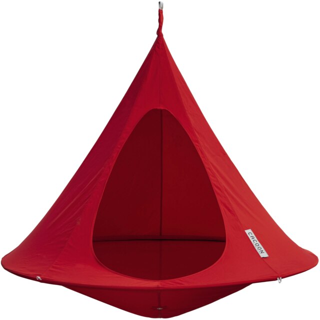 Rackhams Double Cacoon Hanging Chair - Bonfire Red - image 1