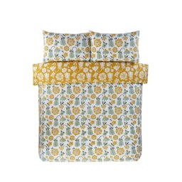 Rackhams Victorian Bloom Green Duvet Cover Set - Green - Polyester - Single - thumbnail 4