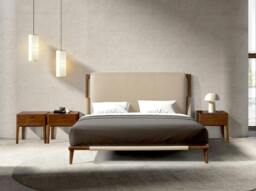 Rackhams Mink Coloured Leatherette Bed 7194 - thumbnail 6