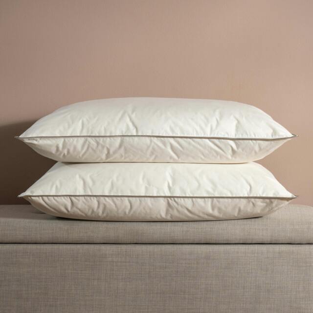 Rackhams 60% Duck Down Pillows - Soft - Standard - Pair - image 1