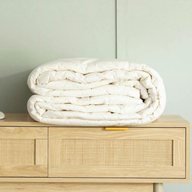 Rackhams 100% New Zealand Mitchell Wool Duvets - Single - Summer Warmth - image 1
