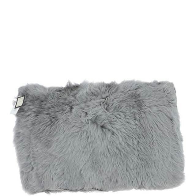 Rackhams Fenland Sheepskin Quilted Mat - Grey - image 1