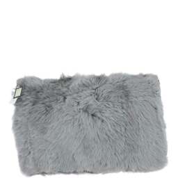 Rackhams Fenland Sheepskin Quilted Mat - Grey - thumbnail 1