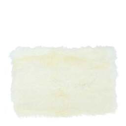 Rackhams Fenland Sheepskin Quilted Mat - Grey - thumbnail 2