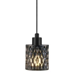 Rackhams Hollywood - Ceiling pendant - Smoked - Black - Glass - 1