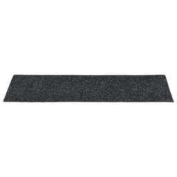 Rackhams Self-adhesive Stair Mats Rectangular 15 pcs 76x20 cm Black - thumbnail 3